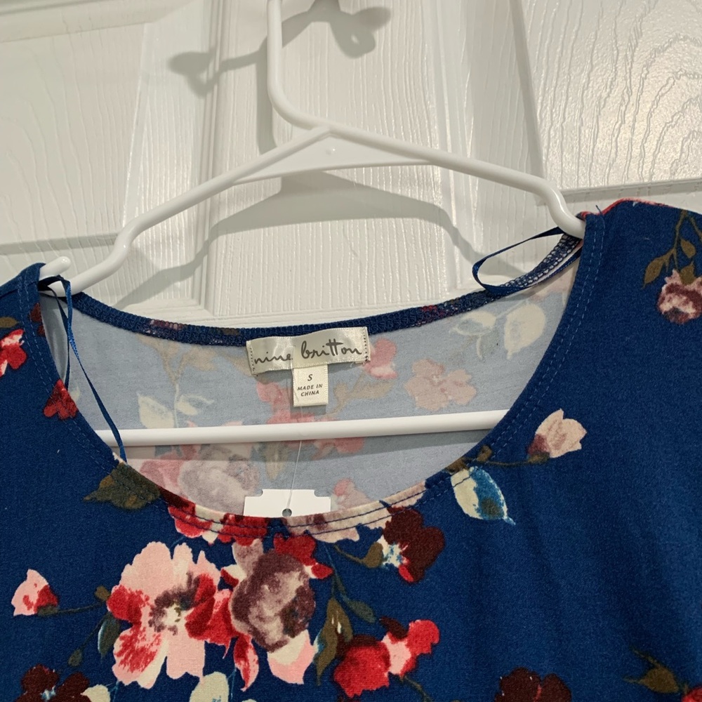 Nine Britton Hannah Maternity Floral Dress